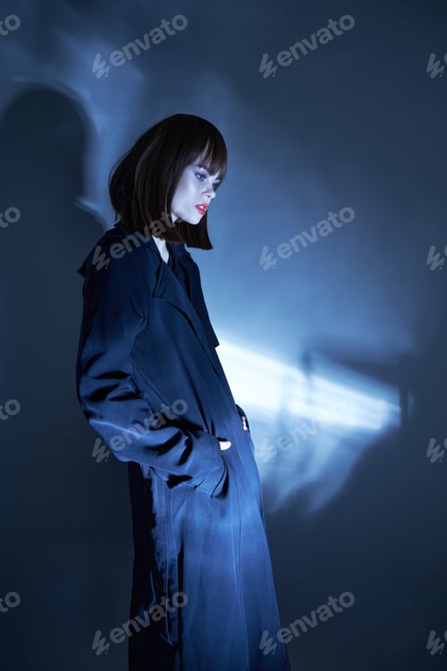 Preview: girl quality fabric dark room casual wear