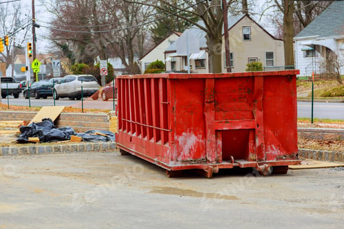 Preview: container Over flowing Dumpsters being full with garbage