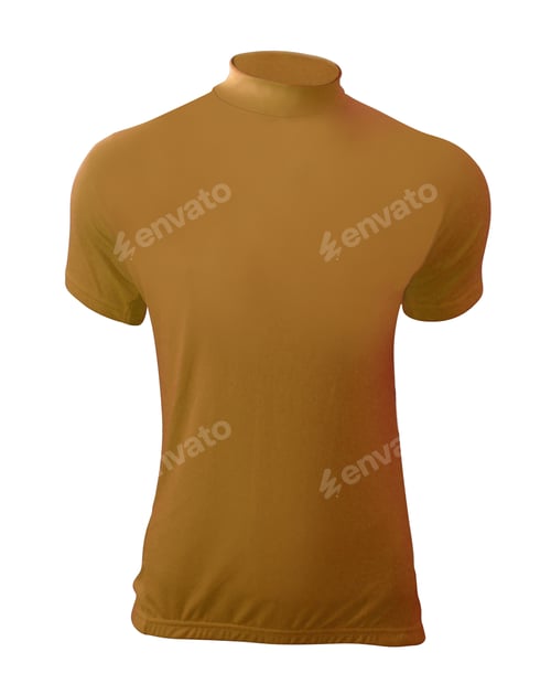 Preview: Male t-shirt isolated on the white background