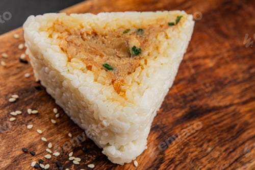 Preview: Onigiri sushi tuna stuffing Japanese food natural tasty snack fresh delicious gourmet food