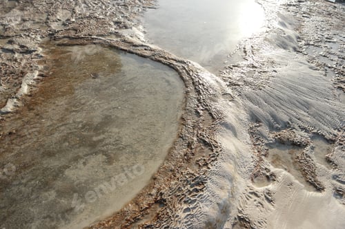 Preview: Calcium deposits from thermal springs.