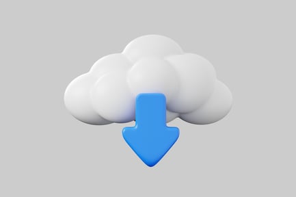 Preview: Cloud download symbol
