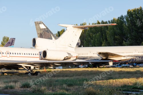 Preview: Disassembled planes in the aircraft graveyard