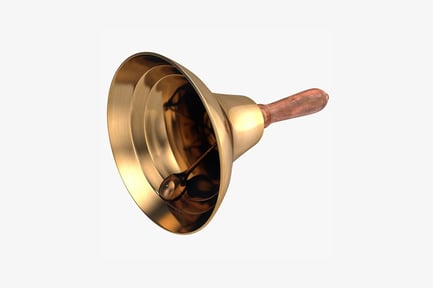 Preview: Brass funnel with wooden handle and spoon