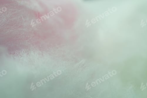 Preview: Colorful Cotton Candy In Soft Blurred Style For Background