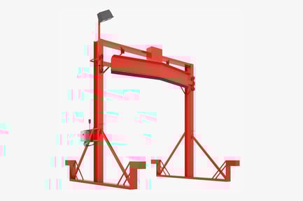 Preview: Automated Snow Removal System - Overhead Truck Cleaner