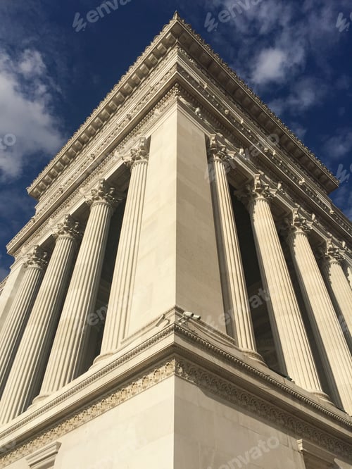 Preview: Rome, Italy - Architecture view with famous Vittoriano
