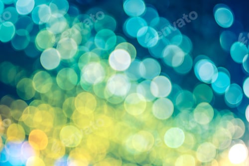 Preview: Abstract blur background with circle bokeh light