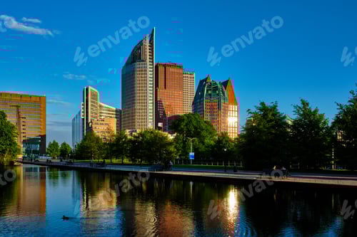 Preview: Skyscrapers in The Hague, Netherlands
