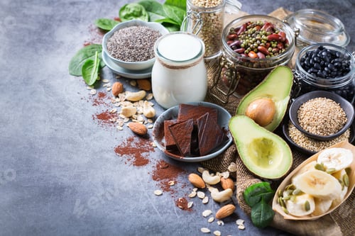 Preview: Food rich in magnesium, healthy eating and dieting