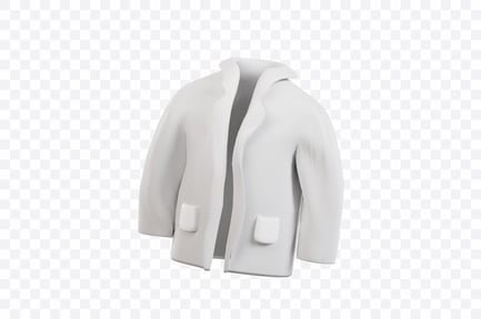 Preview: White Laboratory Coat