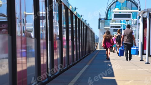 Preview: Subway station train transportation