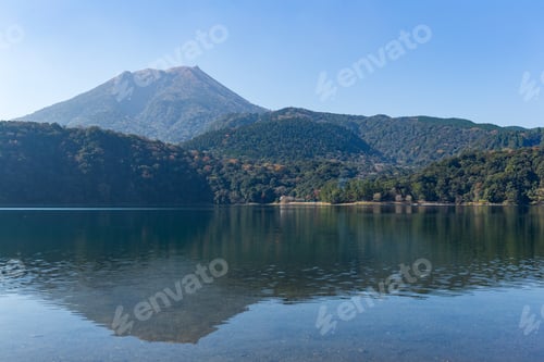 Preview: Mount Kirishima and blue sky