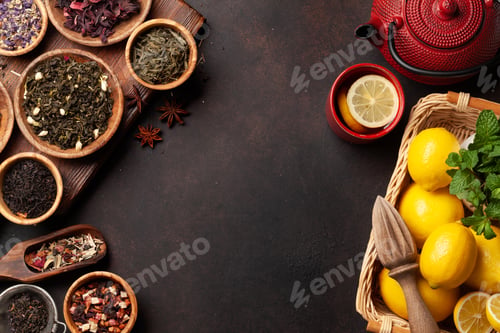 Preview: Various dried tea