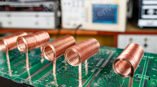 Preview: Close-up of twisted copper wire
