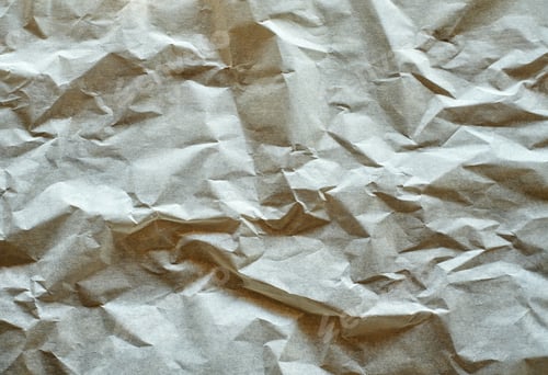 Preview: Crumpled Paper Background Texture in Shades of Gray