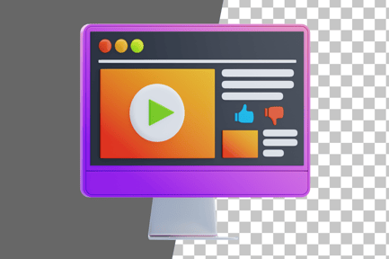 Preview: Video Marketing 3D Icon