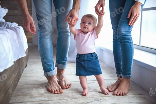 Preview: Young couple with baby