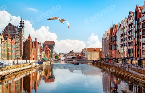 Preview: River in Gdansk Poland