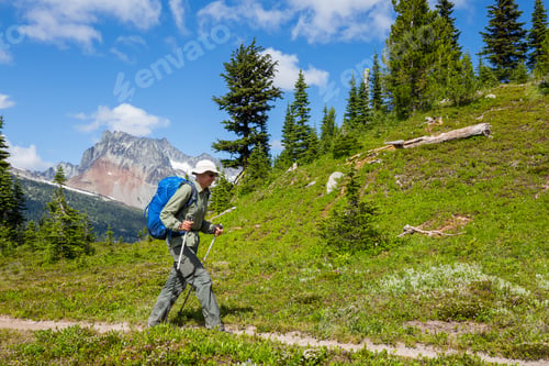 Preview: Hike in mountains