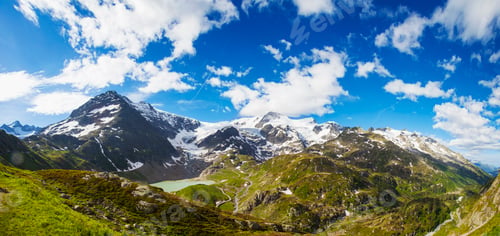 Preview: Elevated view of susten Pass, Switzerland