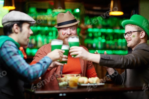 Preview: Men cheering up