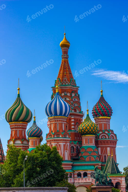 Preview: St. Basil's Cathedral, Moscow,Russia, Red square