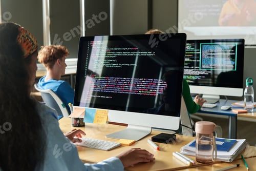 Preview: People writing Computer Code