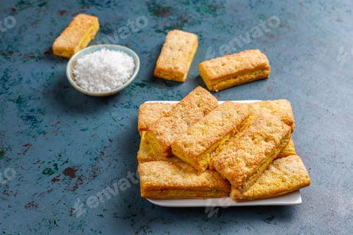 Preview: Delicious homemade coconut cookies.