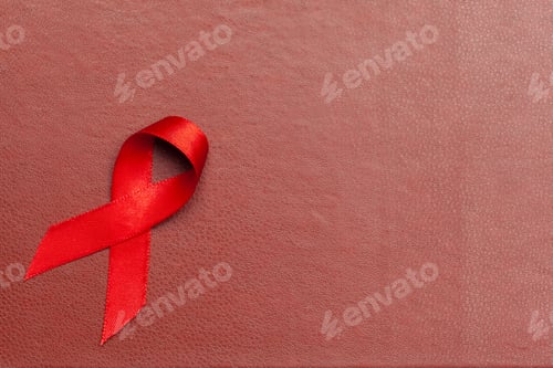 Preview: ribbon as symbol of aids awareness