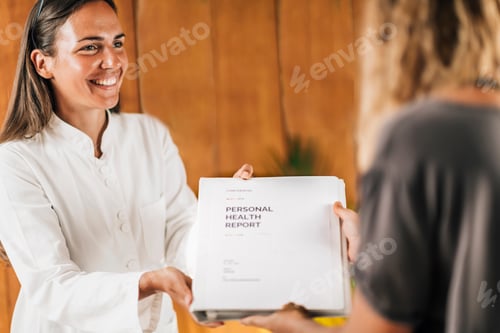 Preview: Functional Medicine Practitioner Giving Personal Health Report to the Patient