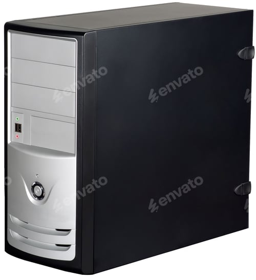 Preview: Modern desktop computer tower case