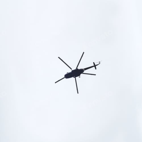 Preview: Helicopter in the sky