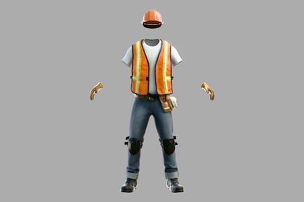Preview: Construction Worker Outfit 1