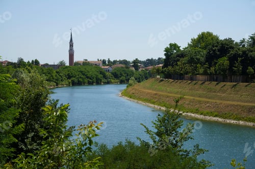 Preview: Brenta river near Piazzola, Italy