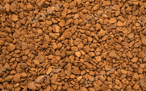 Preview: Instant granulated coffee texture, top view