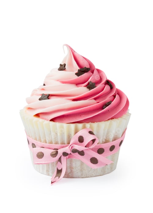 Preview: Pink cupcake