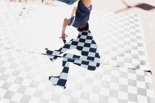 Preview: Man dancing break dance in park