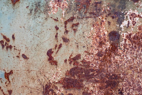 Preview: rust on surface of the old iron