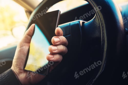 Preview: Using mobile phone and driving car