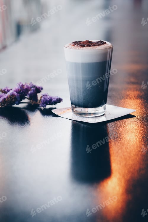 Preview: Coffee latte art by coffee master