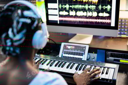 Preview: Sound Engineer Works on an Audio Project