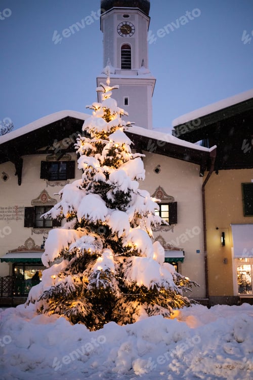 Preview: christmas time in small German village
