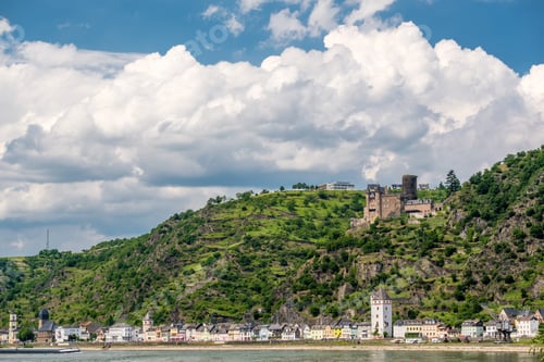 Preview: Katz Castle at Rhine Valley near St. Goarshausen, Germany