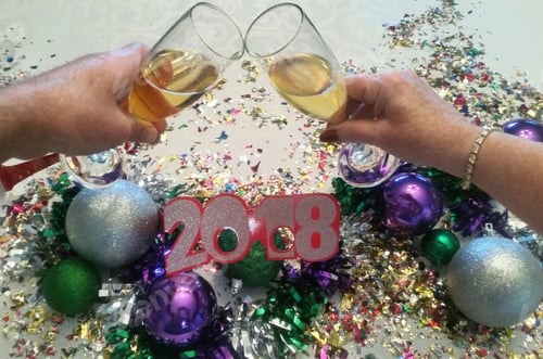 Preview: An inside toast to the New Year because it