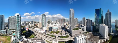 Preview: Panoramic view of Miami skyline