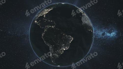 Preview: Digital Earth Globe View from Space
