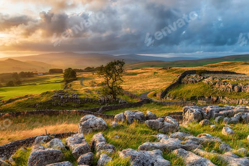 Preview: Winskill stones sunset 042