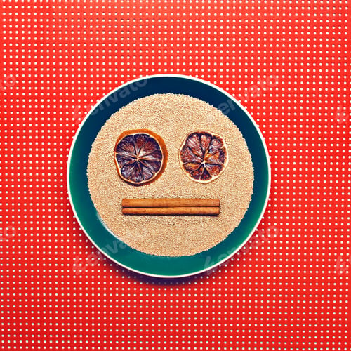 Preview: Playful Plate of Cinnamon, Citrus, and Grain