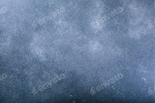 Preview: Dark wooden background with flour dust